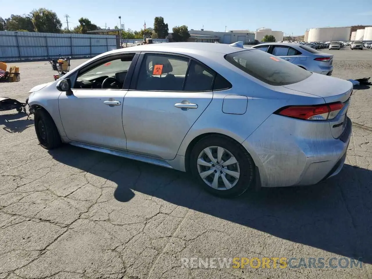 2 fotografías del automóvil dañado JTDEPMAE5N3032208 TOYOTA COROLLA 2022