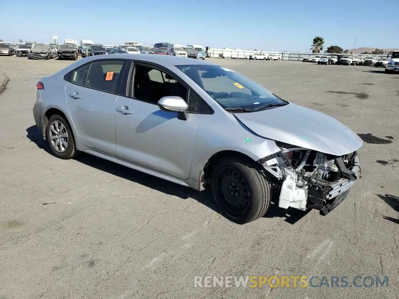 4 fotografías del automóvil dañado JTDEPMAE5N3032208 TOYOTA COROLLA 2022