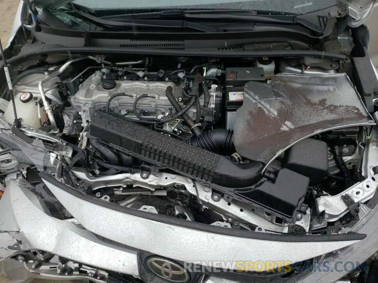7 fotografías del automóvil dañado JTDEPMAE5NJ190429 TOYOTA COROLLA 2022