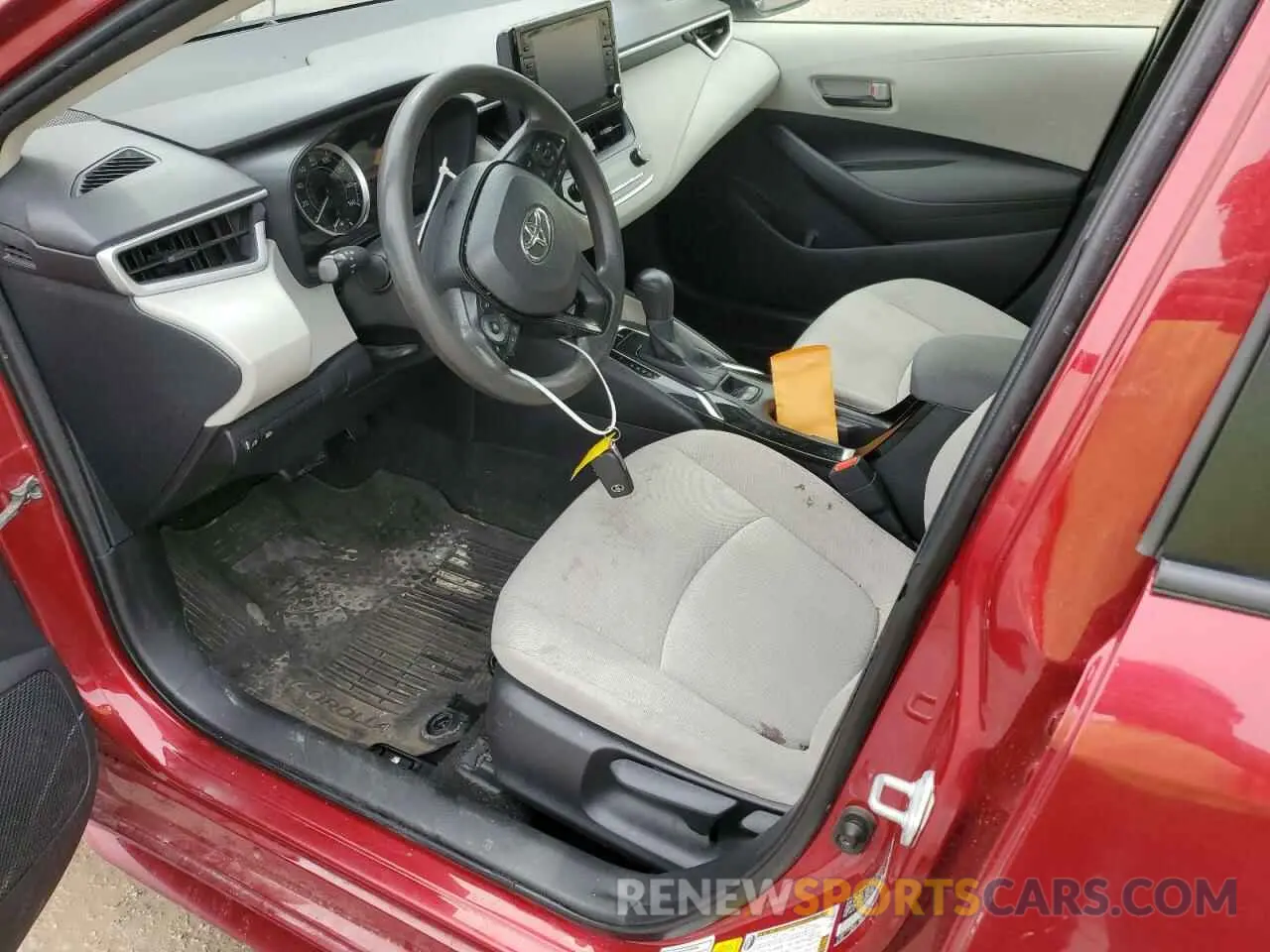 7 fotografías del automóvil dañado JTDEPMAE5NJ196716 TOYOTA COROLLA 2022