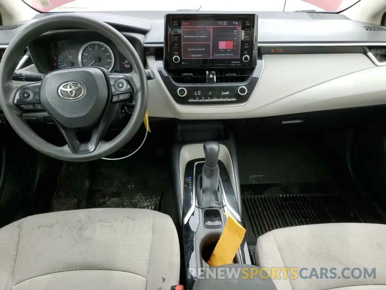 8 fotografías del automóvil dañado JTDEPMAE5NJ196716 TOYOTA COROLLA 2022
