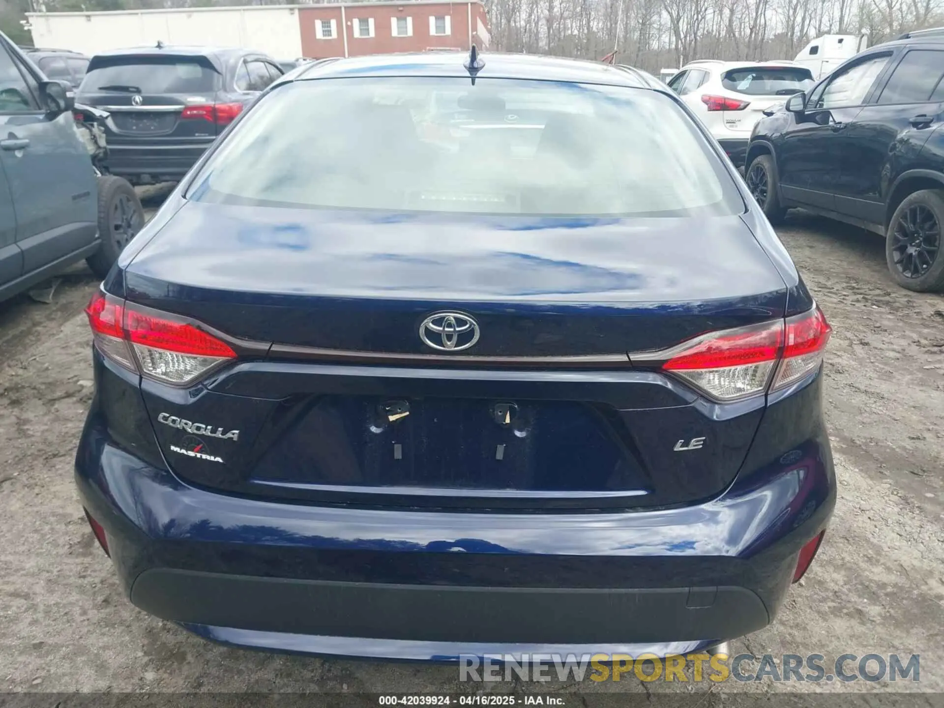 16 fotografías del automóvil dañado JTDEPMAE5NJ198983 TOYOTA COROLLA 2022