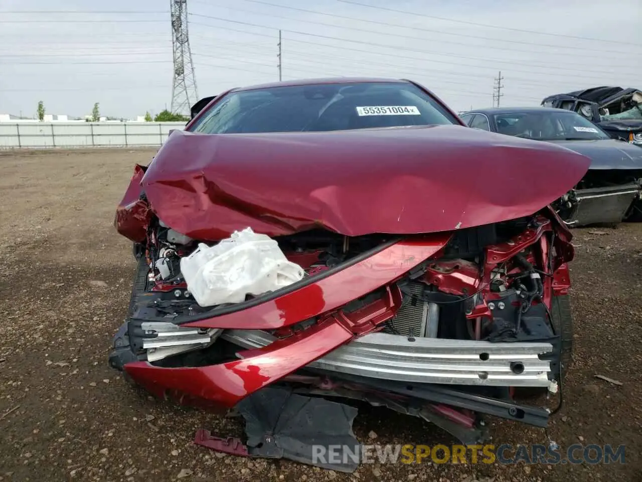5 fotografías del automóvil dañado JTDEPMAE5NJ199096 TOYOTA COROLLA 2022