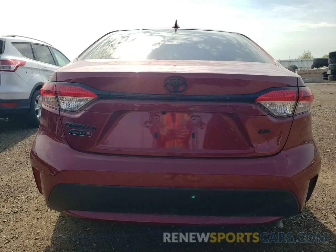 6 fotografías del automóvil dañado JTDEPMAE5NJ199096 TOYOTA COROLLA 2022