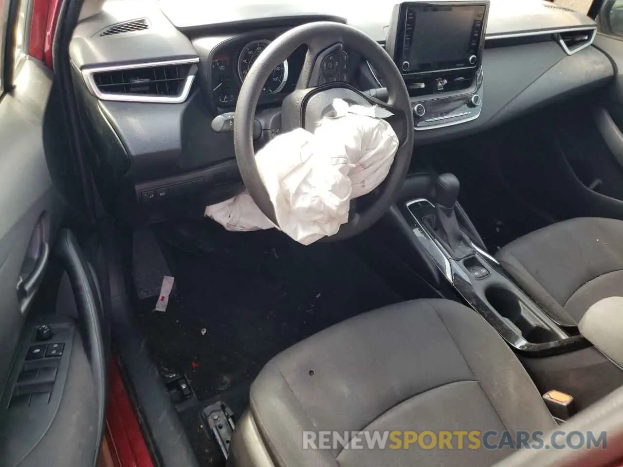 8 fotografías del automóvil dañado JTDEPMAE5NJ199096 TOYOTA COROLLA 2022