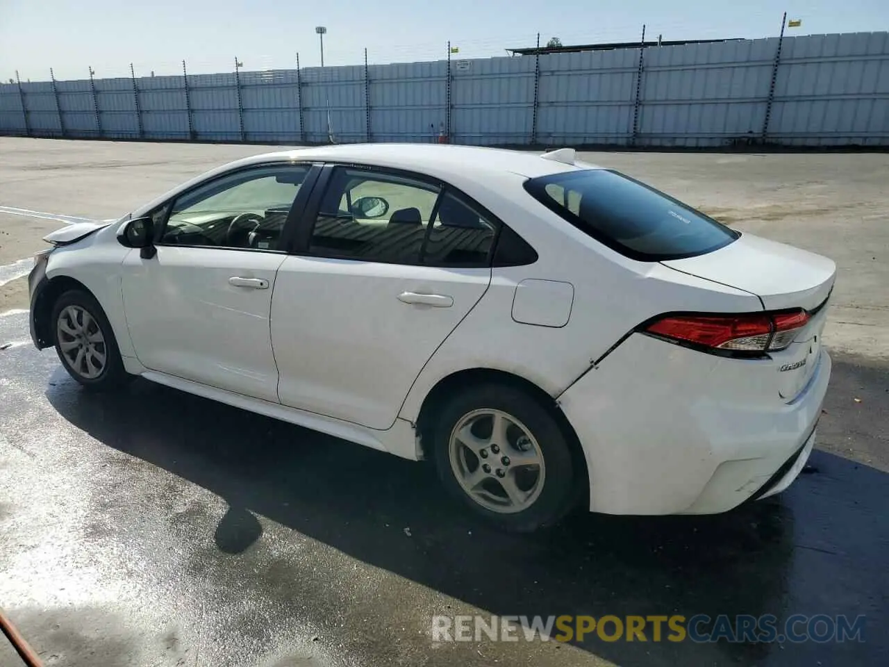 2 fotografías del automóvil dañado JTDEPMAE5NJ199454 TOYOTA COROLLA 2022