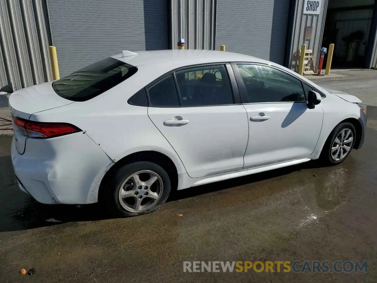 3 fotografías del automóvil dañado JTDEPMAE5NJ199454 TOYOTA COROLLA 2022