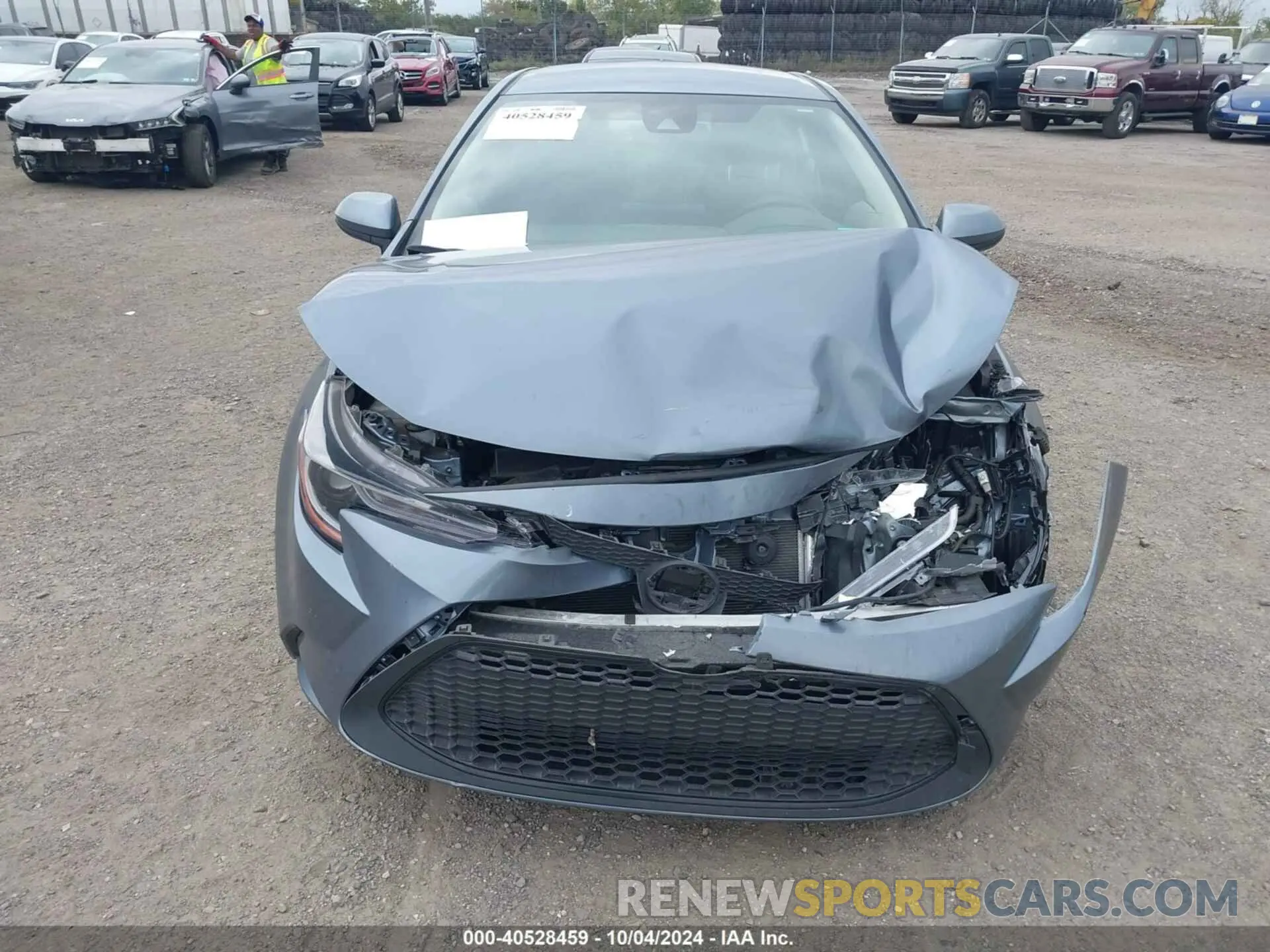 12 fotografías del automóvil dañado JTDEPMAE5NJ199809 TOYOTA COROLLA 2022
