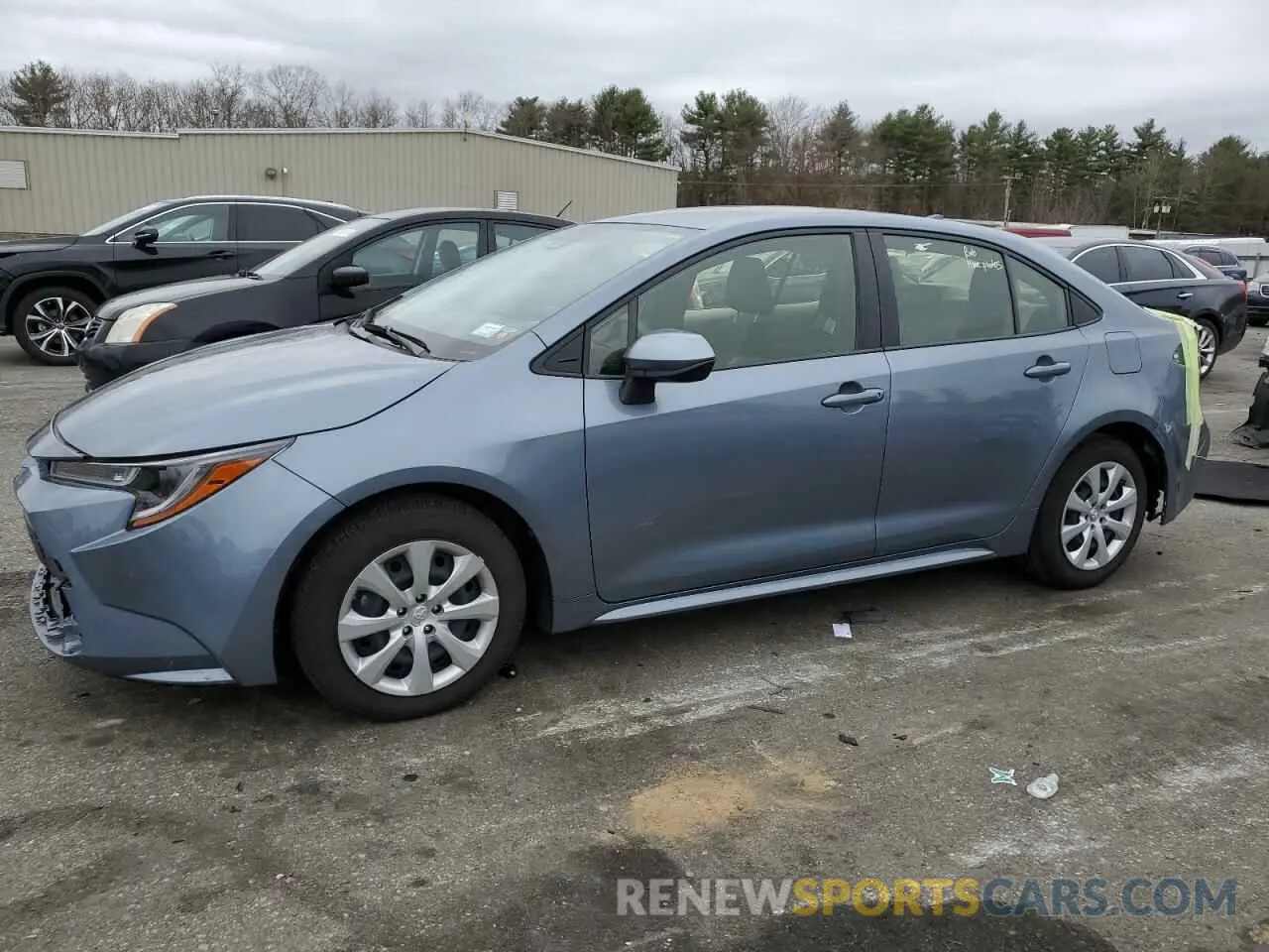 1 fotografías del automóvil dañado JTDEPMAE5NJ213370 TOYOTA COROLLA 2022