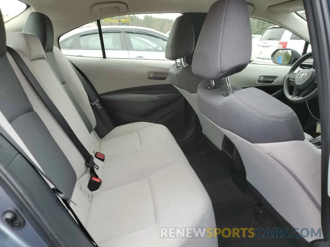 10 fotografías del automóvil dañado JTDEPMAE5NJ213370 TOYOTA COROLLA 2022