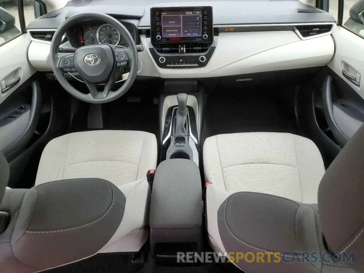 8 fotografías del automóvil dañado JTDEPMAE5NJ213370 TOYOTA COROLLA 2022