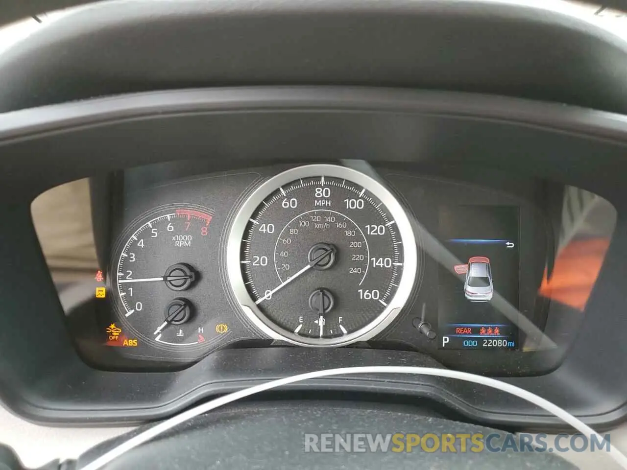 9 fotografías del automóvil dañado JTDEPMAE5NJ213370 TOYOTA COROLLA 2022
