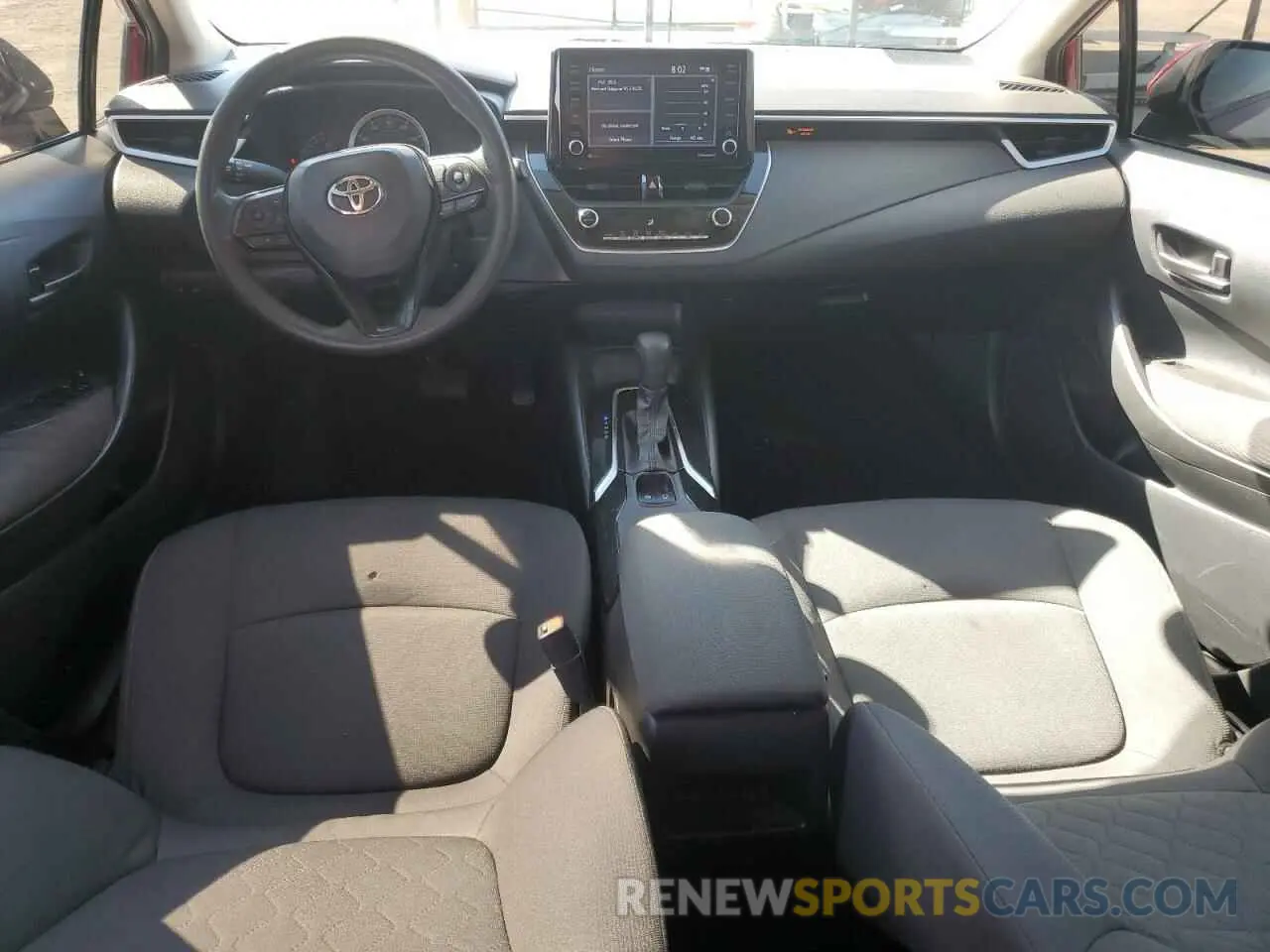 8 fotografías del automóvil dañado JTDEPMAE5NJ232467 TOYOTA COROLLA 2022