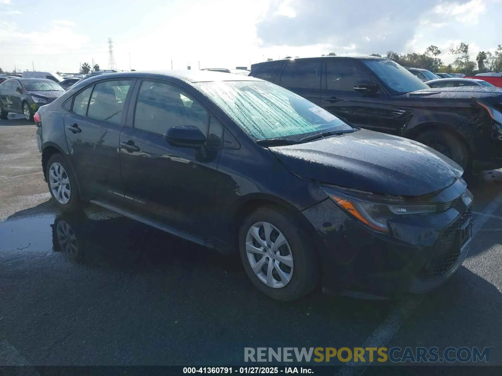 1 fotografías del automóvil dañado JTDEPMAE5NJ232470 TOYOTA COROLLA 2022