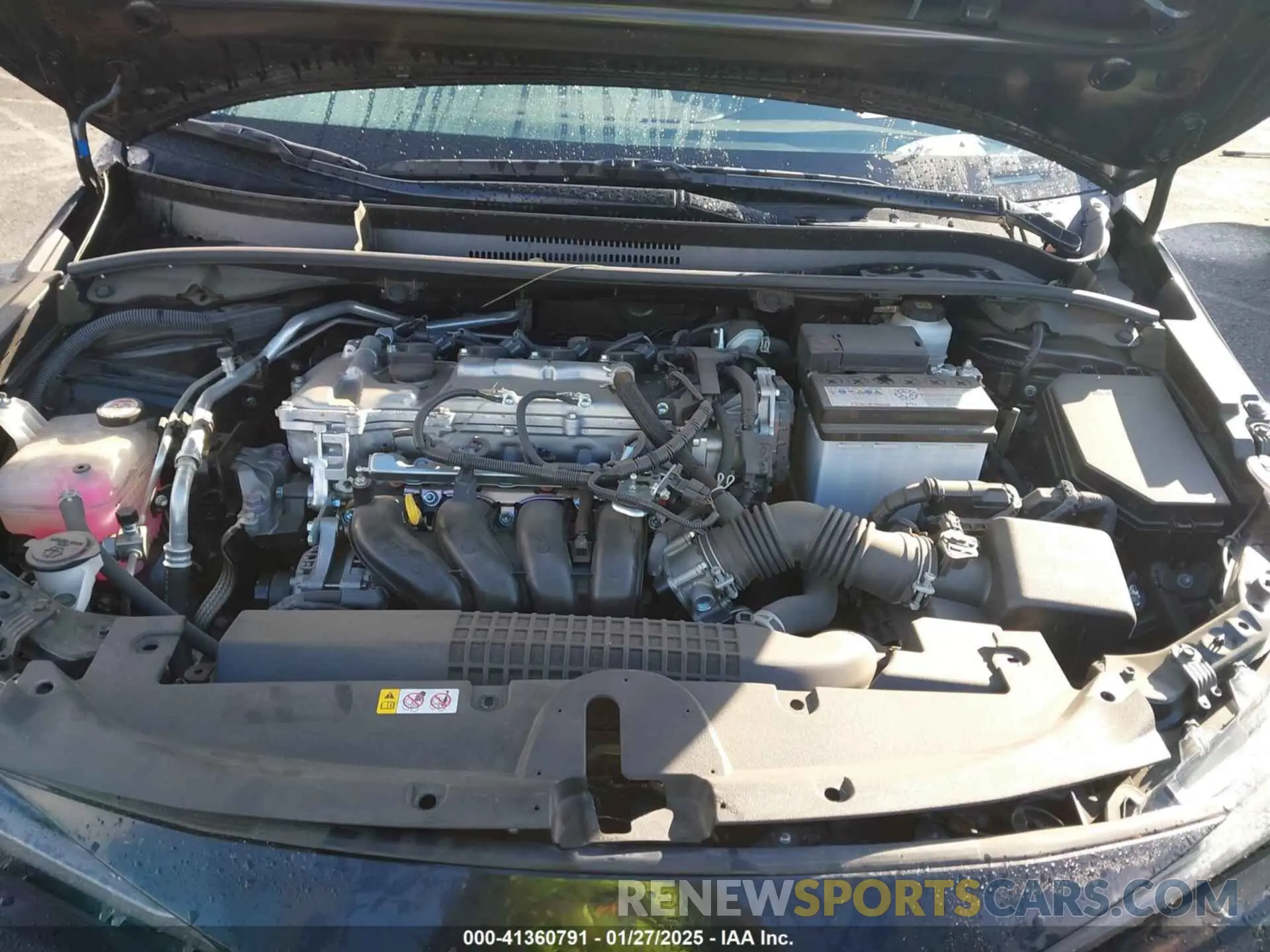 10 fotografías del automóvil dañado JTDEPMAE5NJ232470 TOYOTA COROLLA 2022