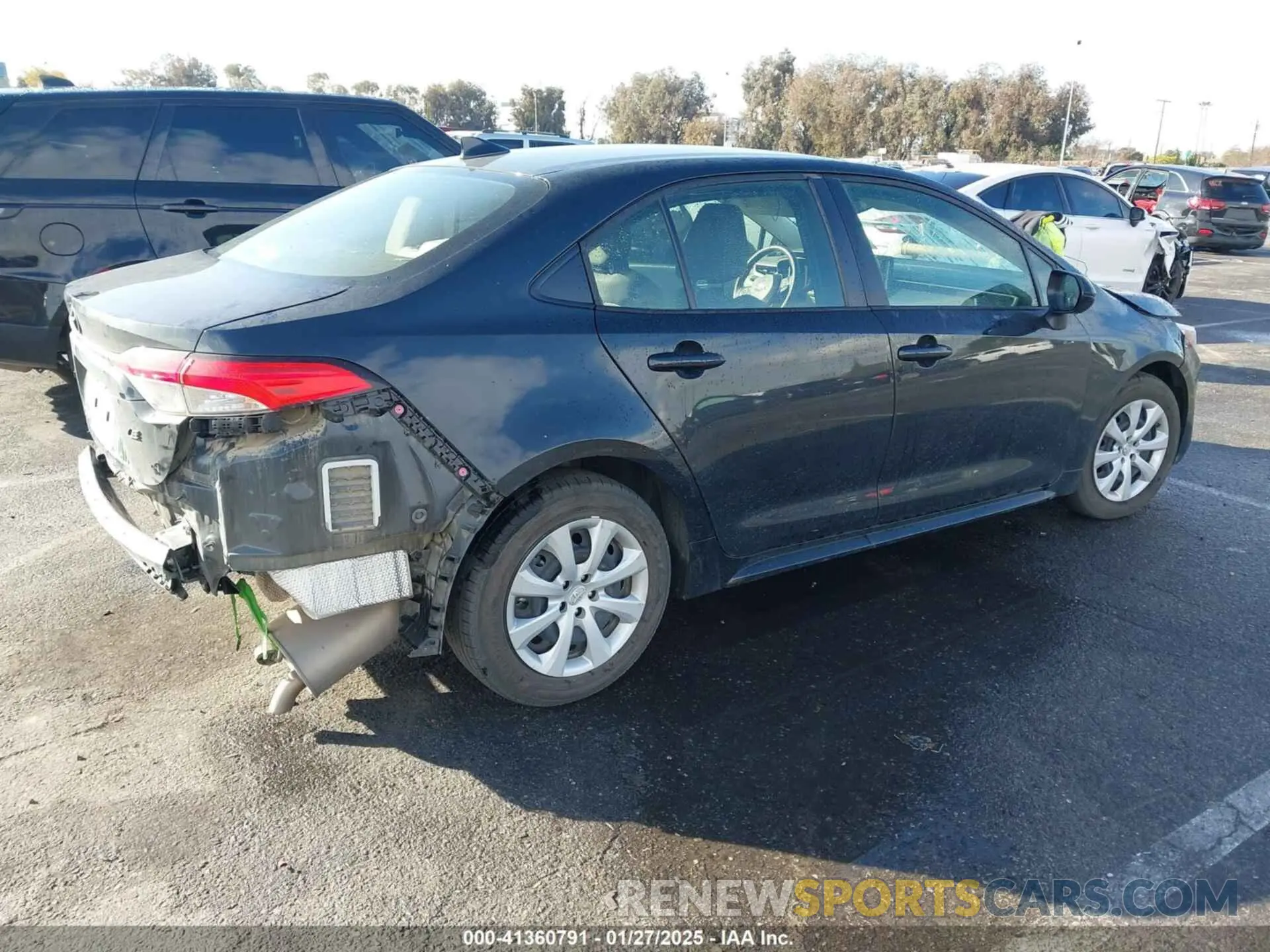 4 fotografías del automóvil dañado JTDEPMAE5NJ232470 TOYOTA COROLLA 2022