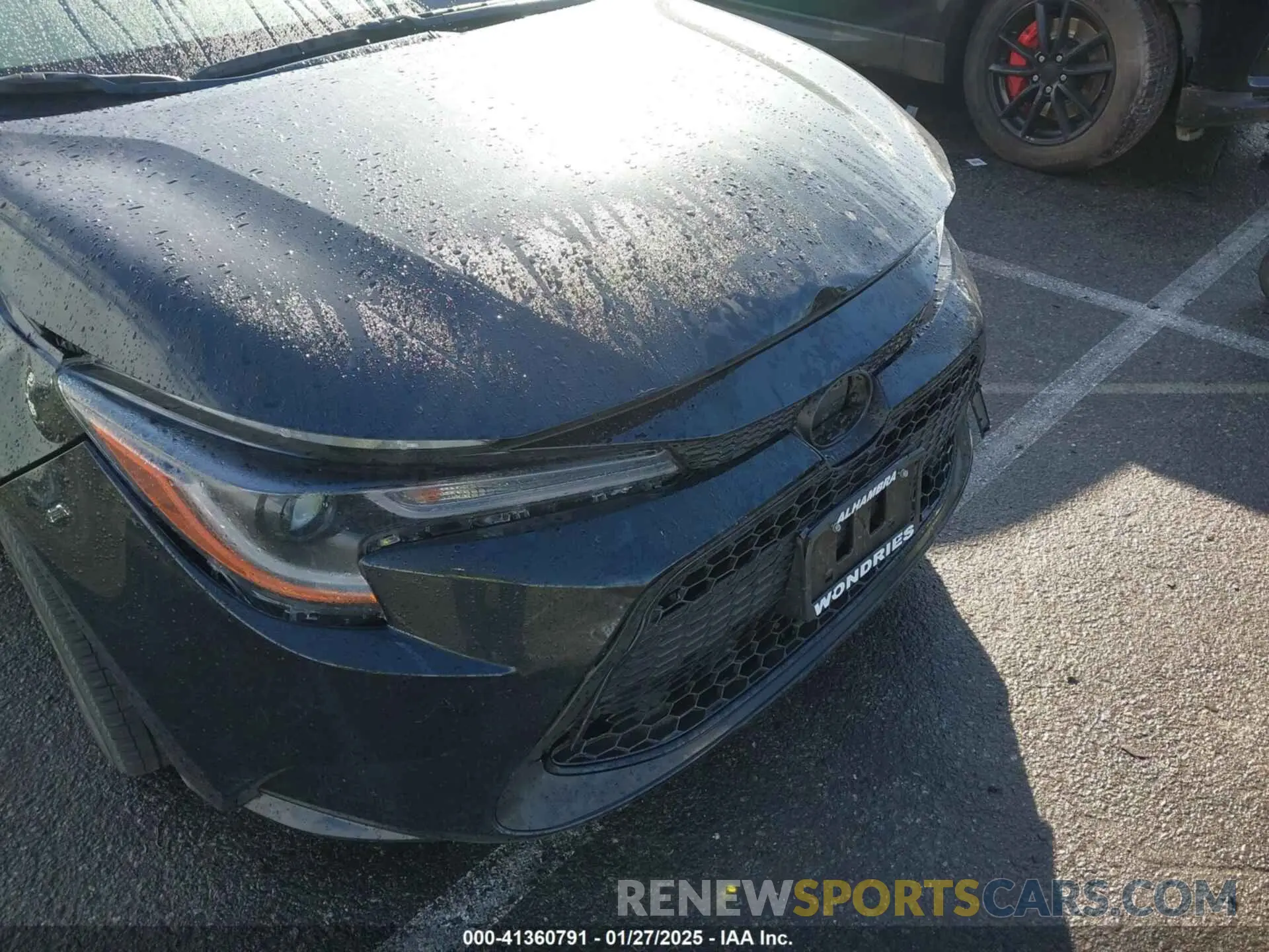 6 fotografías del automóvil dañado JTDEPMAE5NJ232470 TOYOTA COROLLA 2022