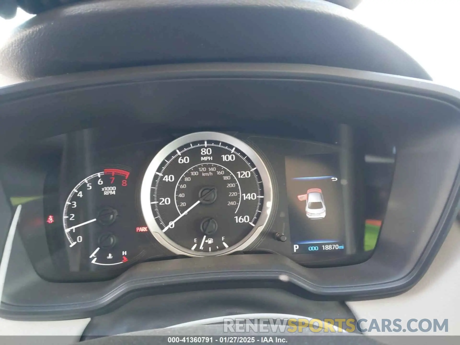 7 fotografías del automóvil dañado JTDEPMAE5NJ232470 TOYOTA COROLLA 2022