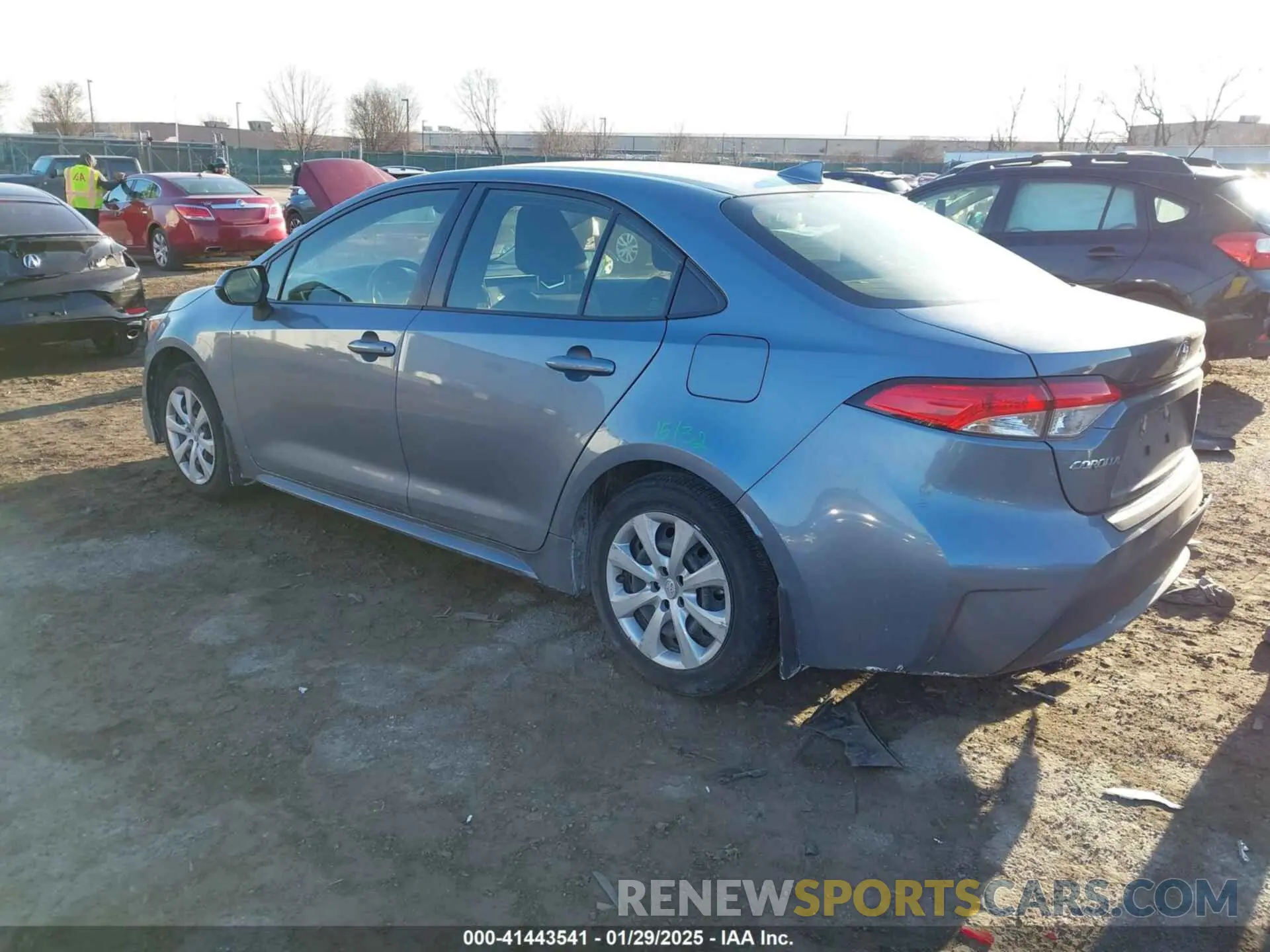 3 fotografías del automóvil dañado JTDEPMAE6N3006006 TOYOTA COROLLA 2022