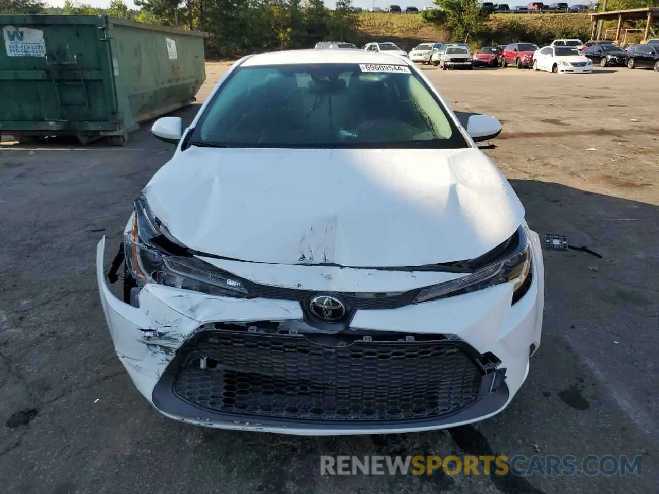 5 fotografías del automóvil dañado JTDEPMAE6N3006099 TOYOTA COROLLA 2022