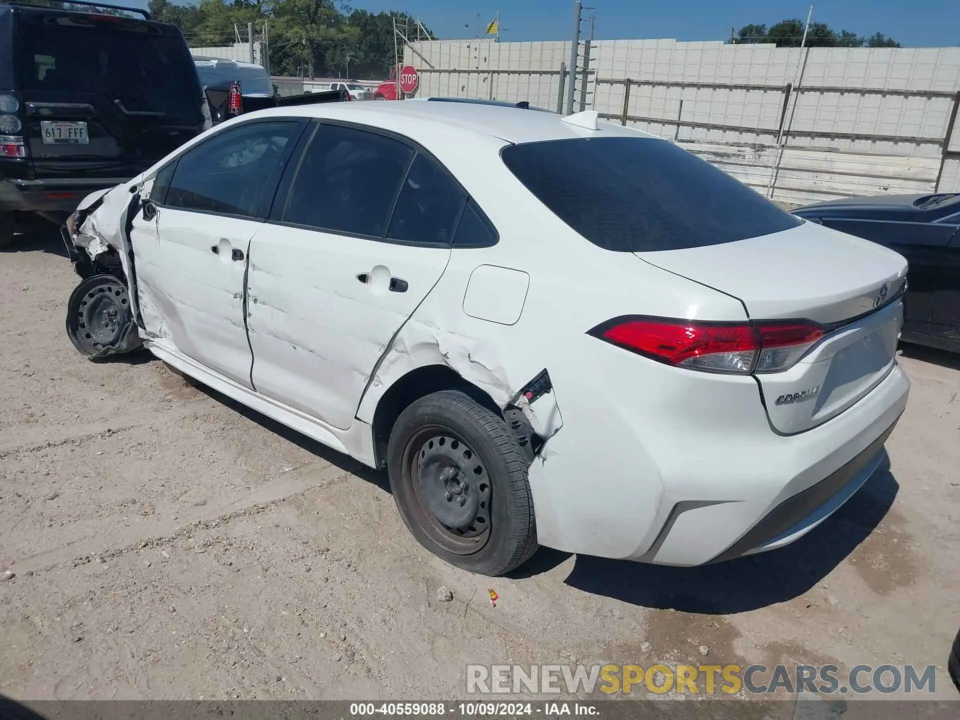 3 fotografías del automóvil dañado JTDEPMAE6N3006846 TOYOTA COROLLA 2022