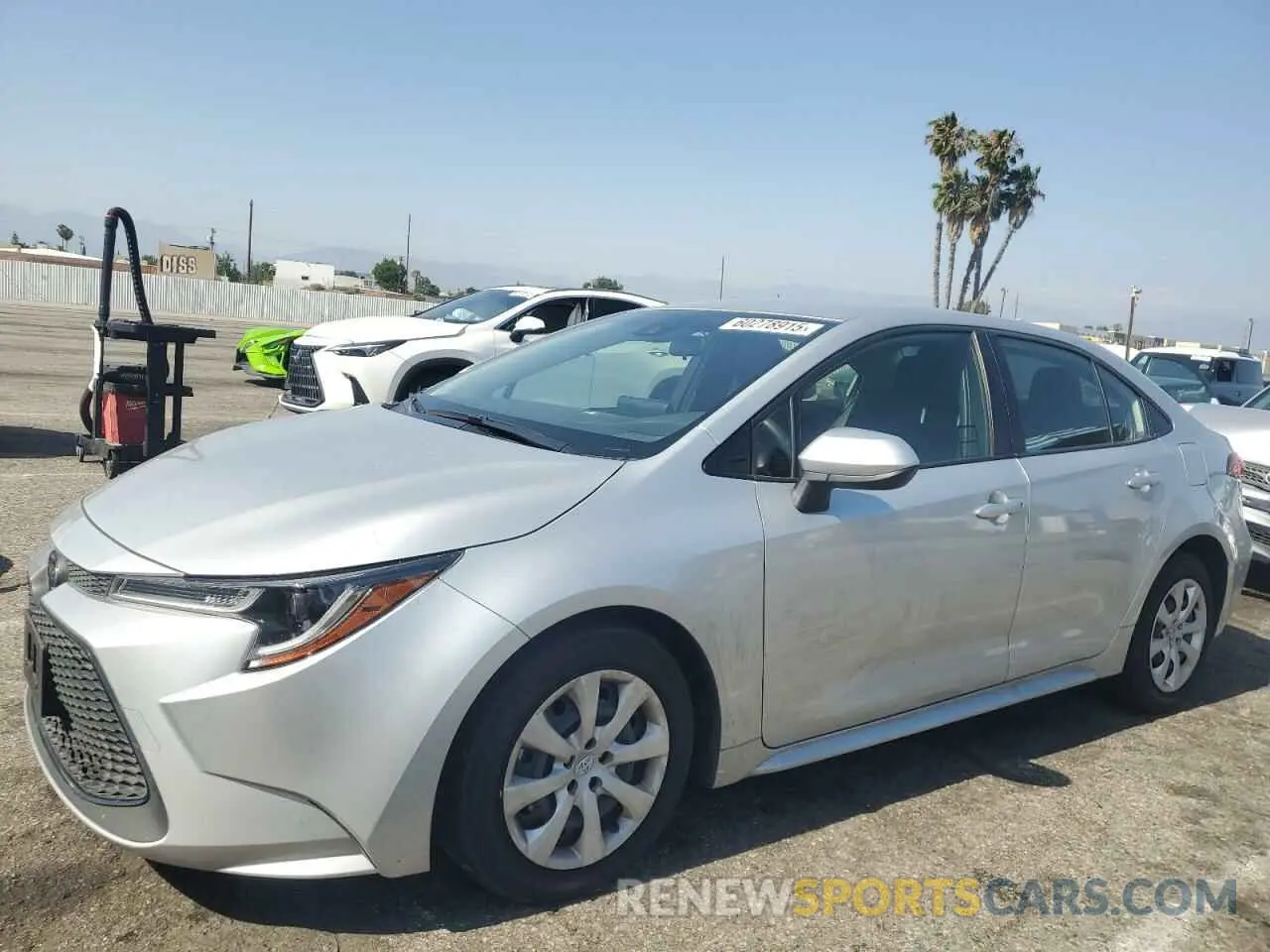 1 fotografías del automóvil dañado JTDEPMAE6N3024828 TOYOTA COROLLA 2022