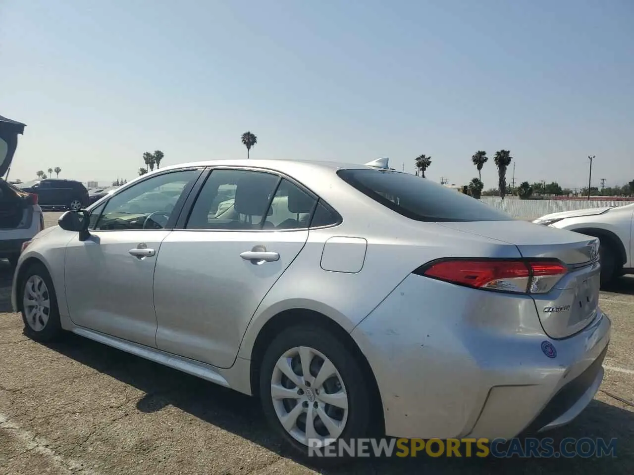 2 fotografías del automóvil dañado JTDEPMAE6N3024828 TOYOTA COROLLA 2022