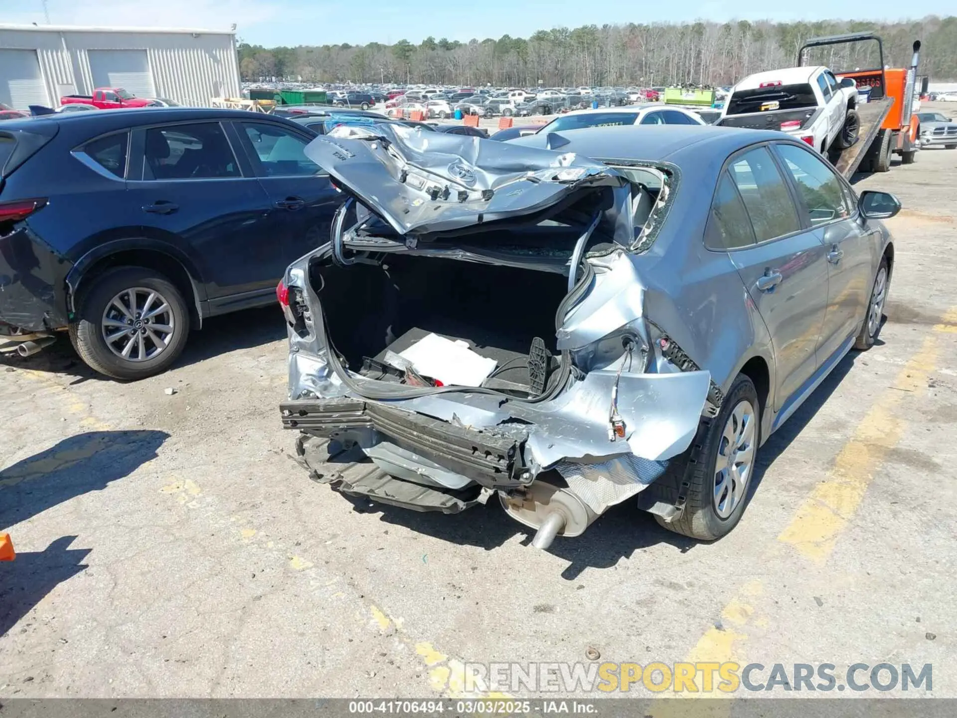 4 fotografías del automóvil dañado JTDEPMAE6NJ191007 TOYOTA COROLLA 2022