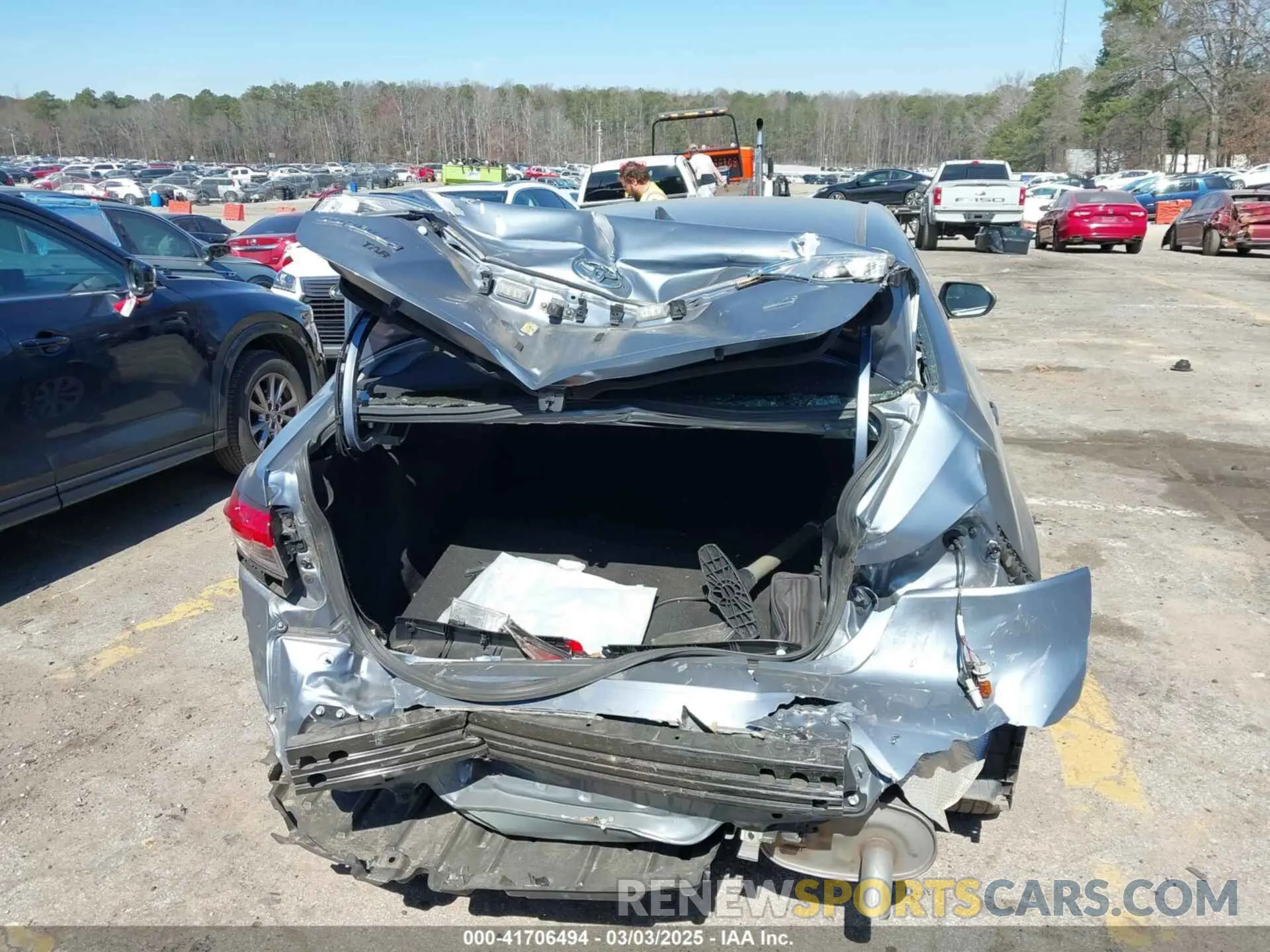 6 fotografías del automóvil dañado JTDEPMAE6NJ191007 TOYOTA COROLLA 2022