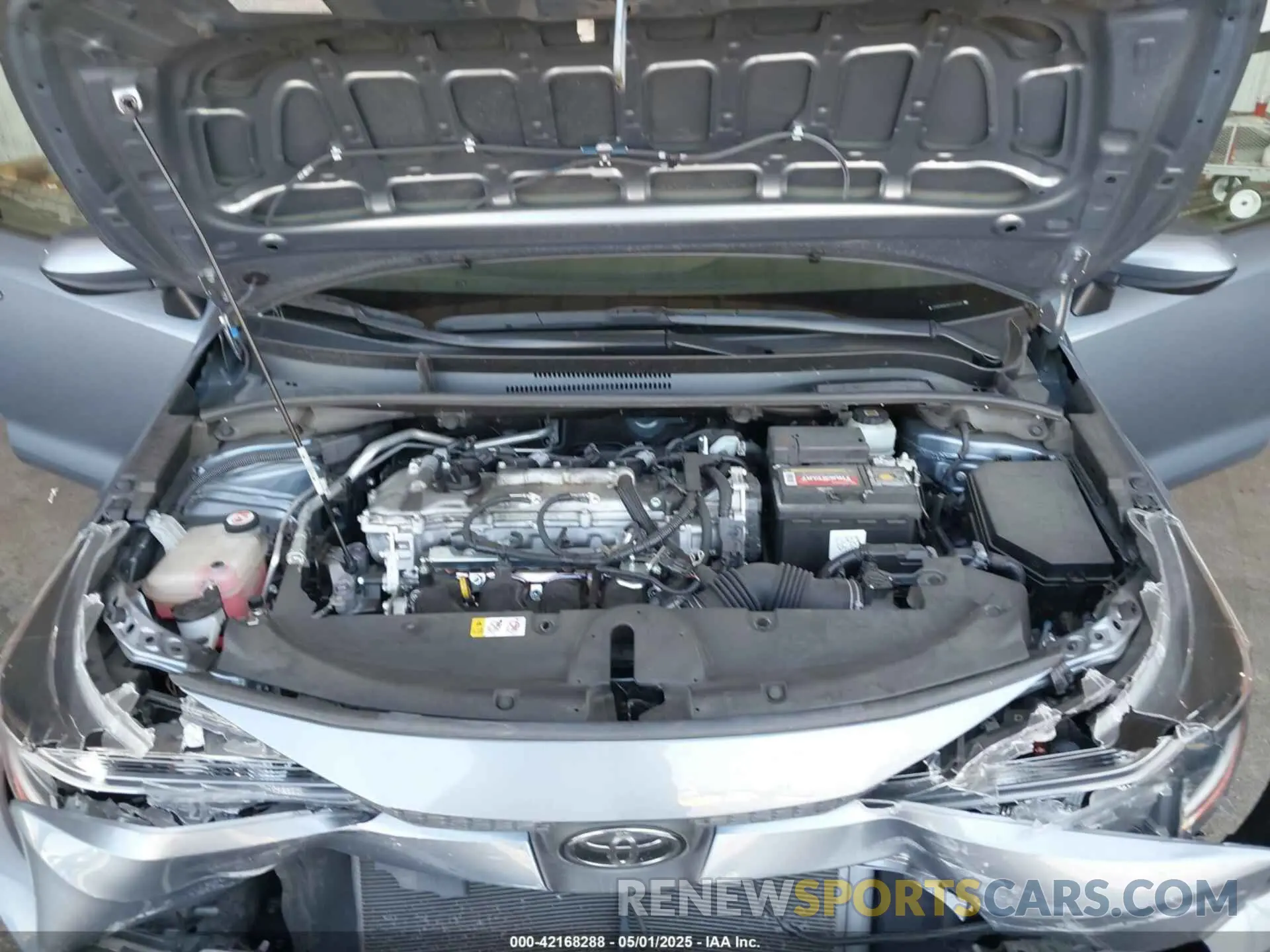 10 fotografías del automóvil dañado JTDEPMAE6NJ191427 TOYOTA COROLLA 2022