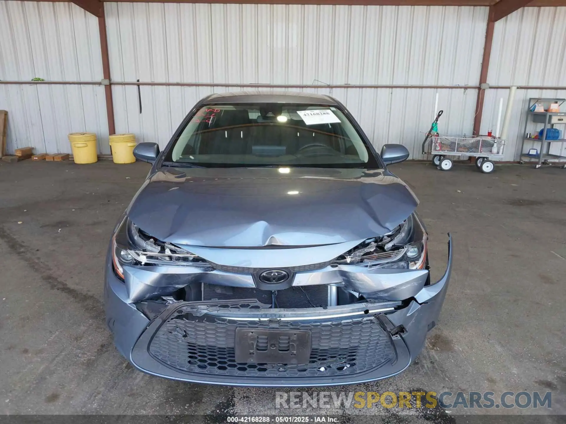 12 fotografías del automóvil dañado JTDEPMAE6NJ191427 TOYOTA COROLLA 2022