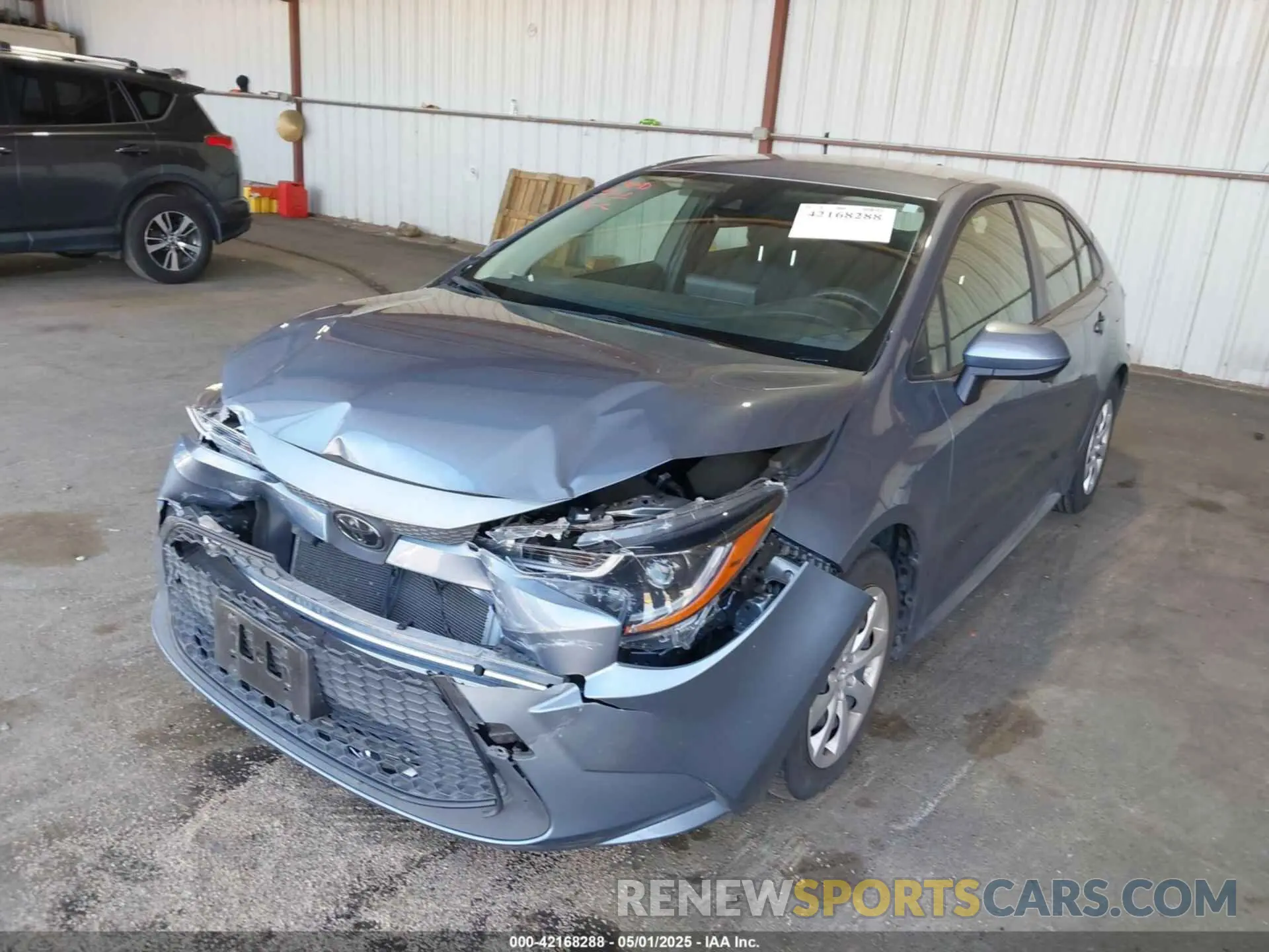 6 fotografías del automóvil dañado JTDEPMAE6NJ191427 TOYOTA COROLLA 2022