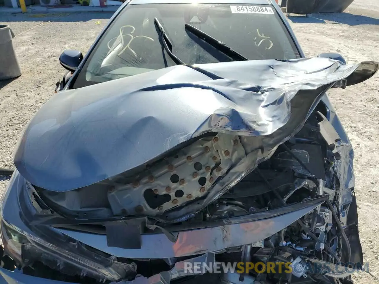 11 fotografías del automóvil dañado JTDEPMAE6NJ192349 TOYOTA COROLLA 2022