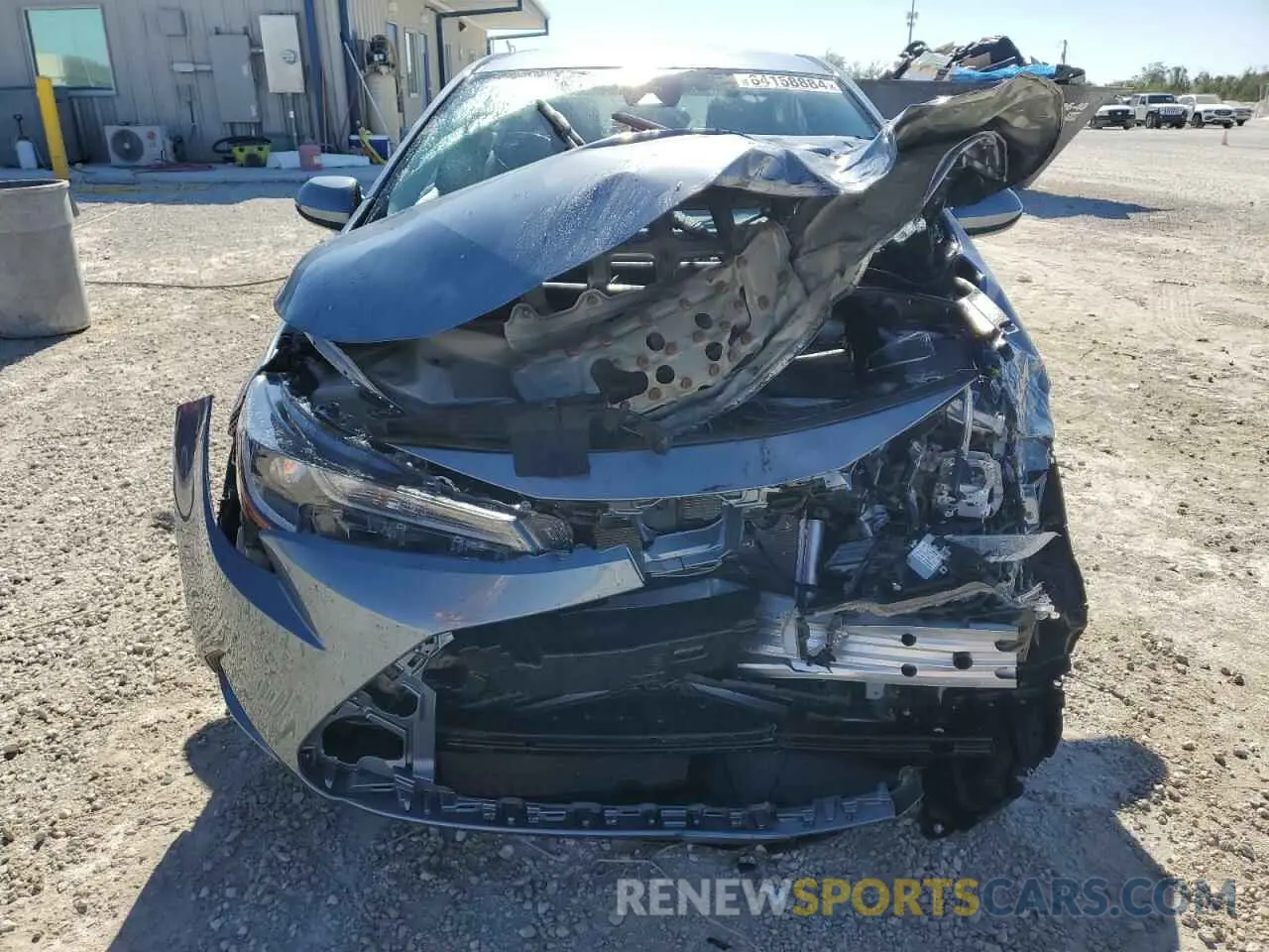 5 fotografías del automóvil dañado JTDEPMAE6NJ192349 TOYOTA COROLLA 2022