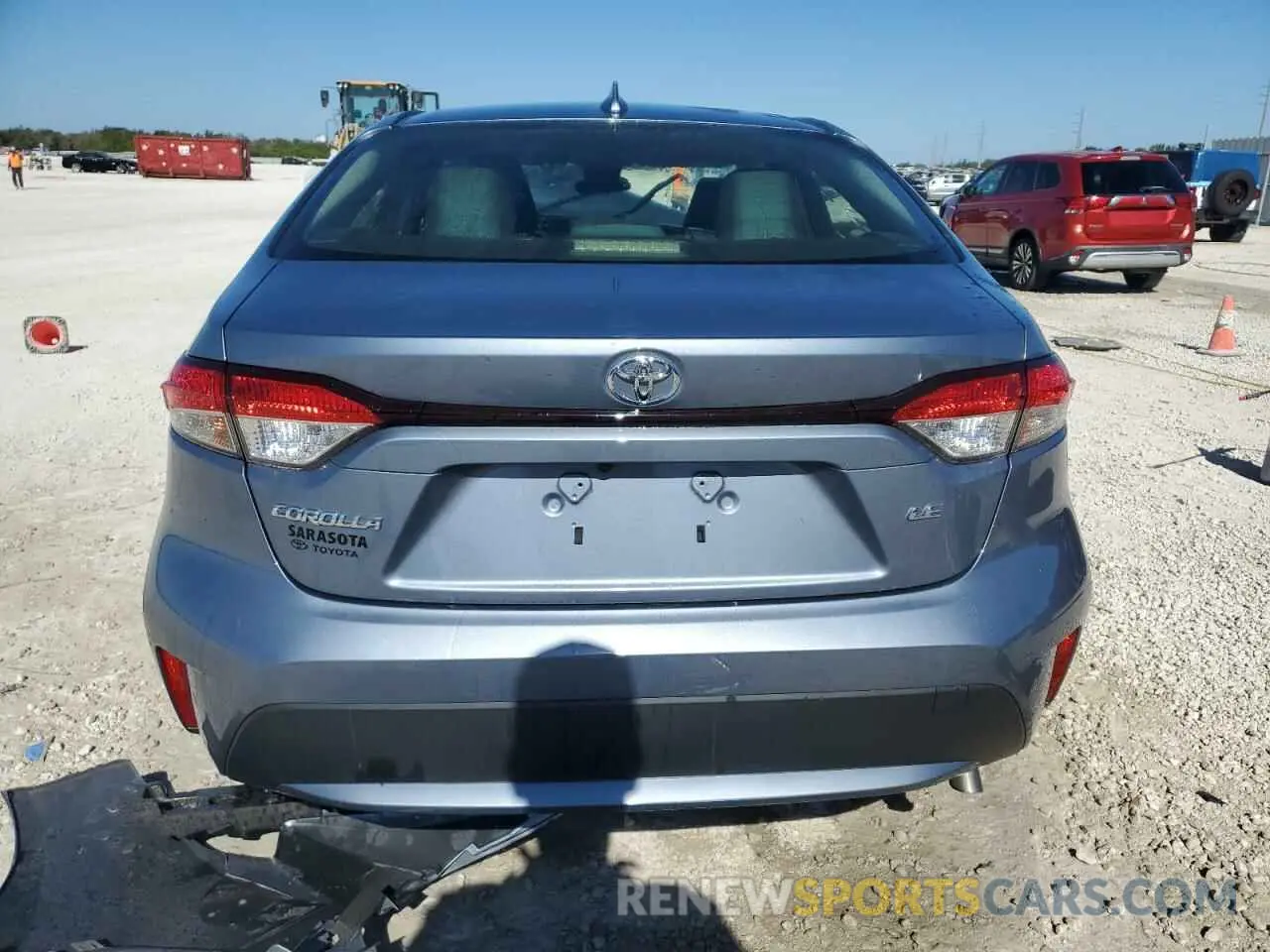 6 fotografías del automóvil dañado JTDEPMAE6NJ192349 TOYOTA COROLLA 2022
