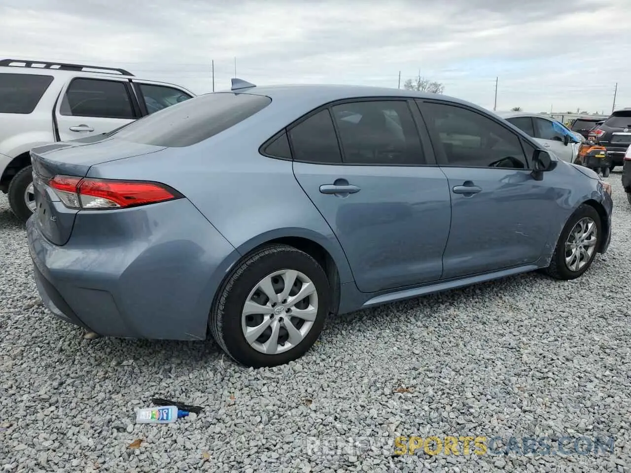 3 fotografías del automóvil dañado JTDEPMAE6NJ203270 TOYOTA COROLLA 2022