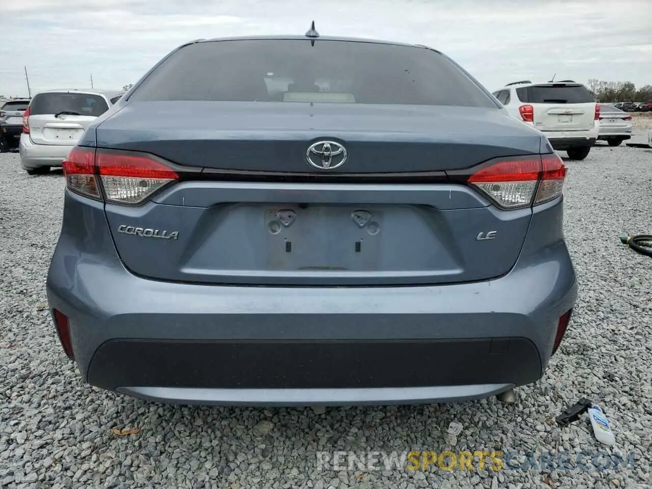 6 fotografías del automóvil dañado JTDEPMAE6NJ203270 TOYOTA COROLLA 2022