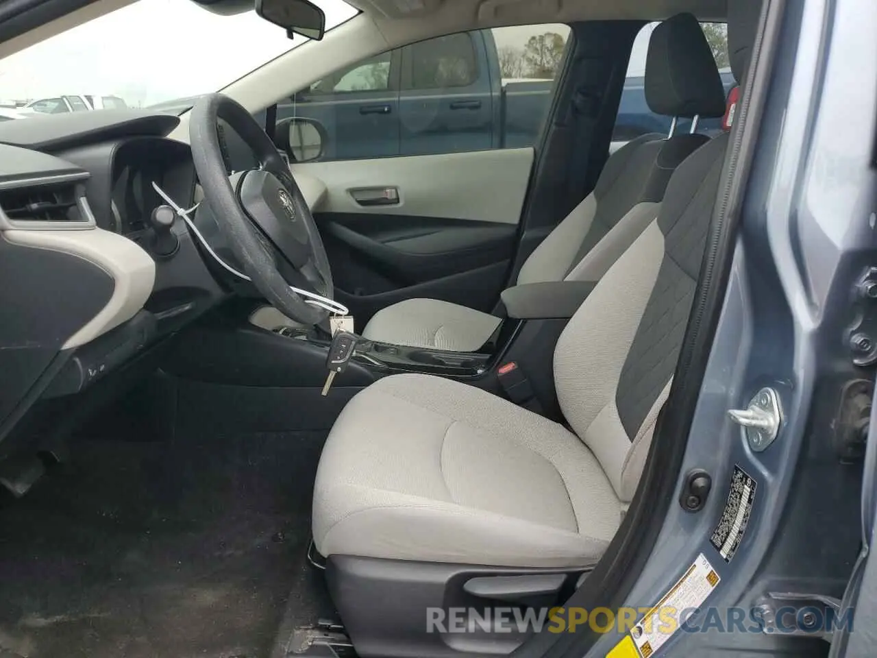 7 fotografías del automóvil dañado JTDEPMAE6NJ203270 TOYOTA COROLLA 2022