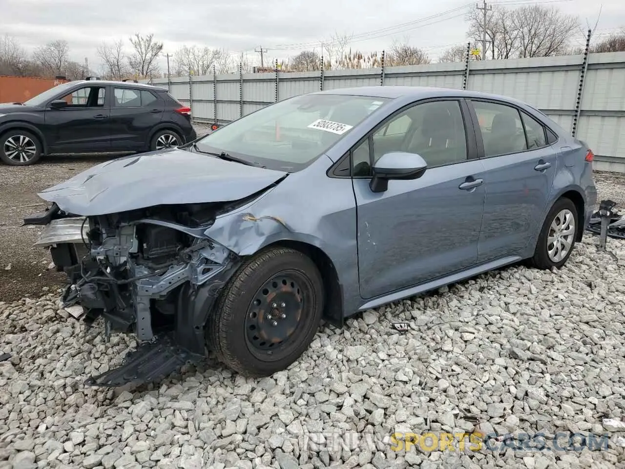 1 fotografías del automóvil dañado JTDEPMAE6NJ205696 TOYOTA COROLLA 2022
