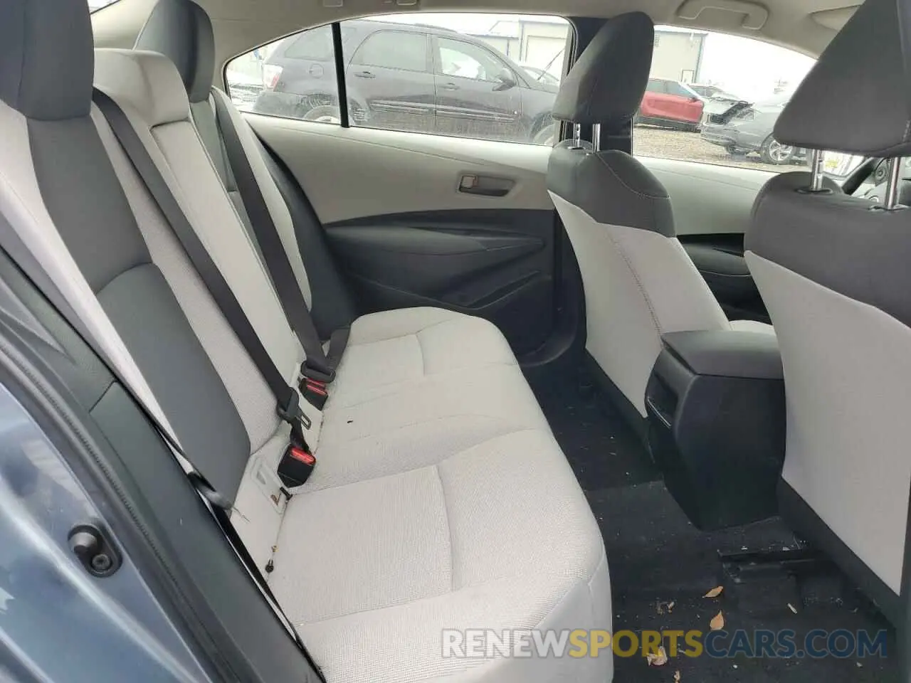 10 fotografías del automóvil dañado JTDEPMAE6NJ205696 TOYOTA COROLLA 2022