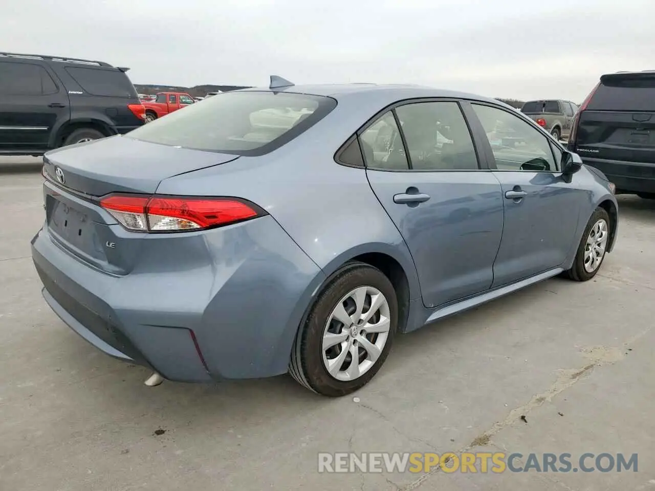 3 fotografías del automóvil dañado JTDEPMAE6NJ210056 TOYOTA COROLLA 2022