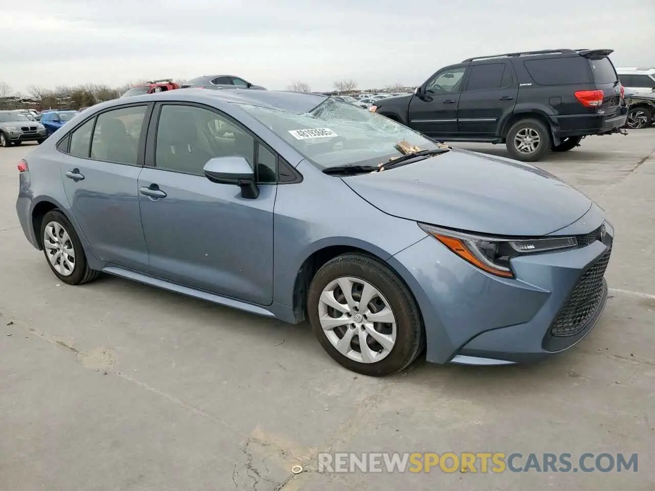 4 fotografías del automóvil dañado JTDEPMAE6NJ210056 TOYOTA COROLLA 2022