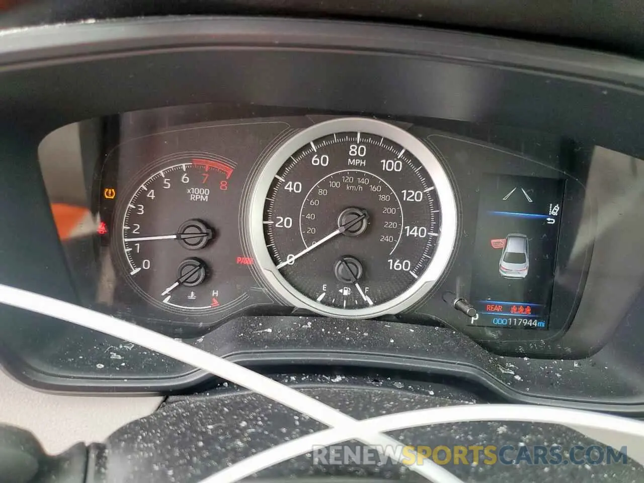 9 fotografías del automóvil dañado JTDEPMAE6NJ210056 TOYOTA COROLLA 2022