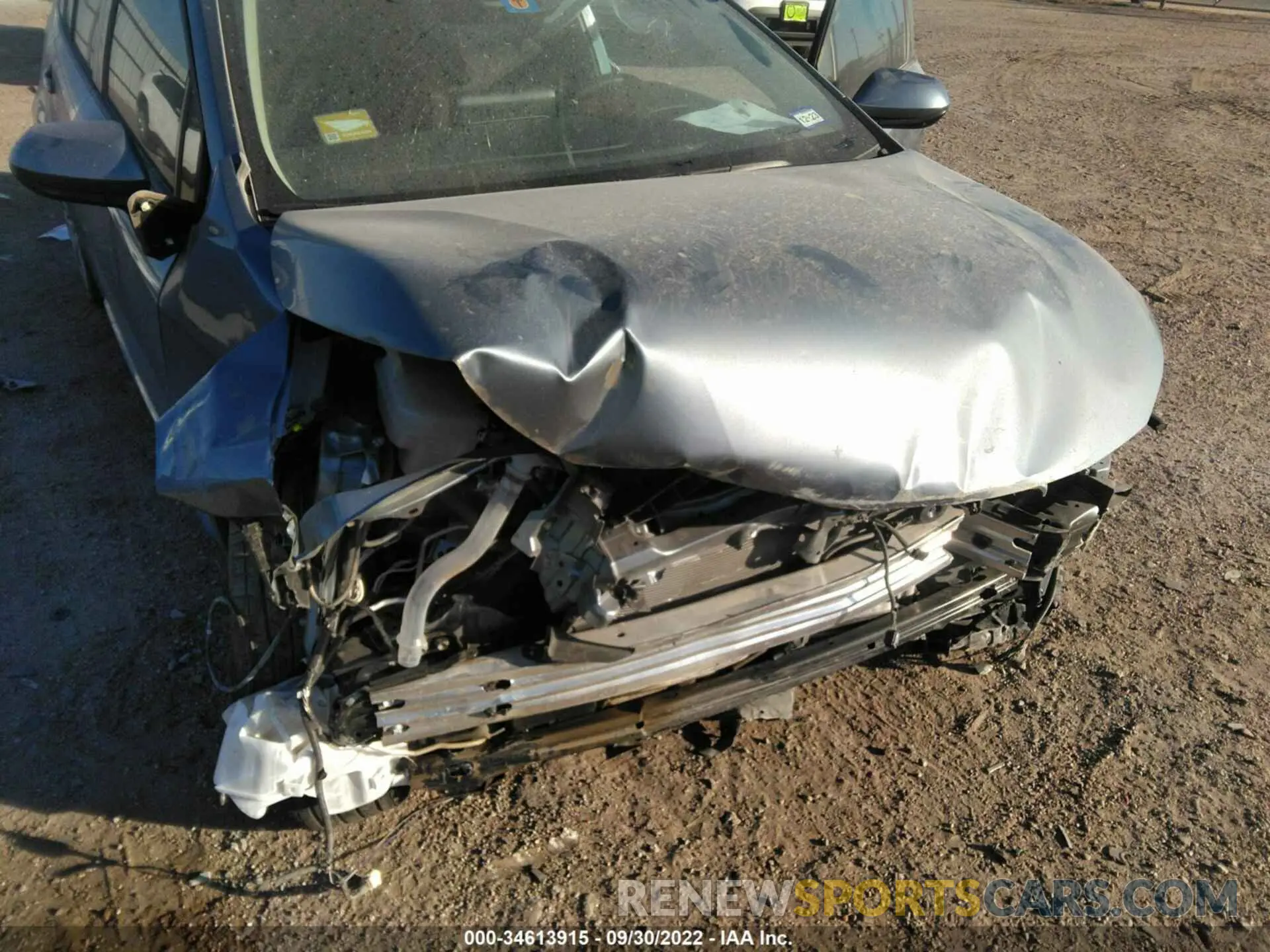 6 fotografías del automóvil dañado JTDEPMAE6NJ210879 TOYOTA COROLLA 2022
