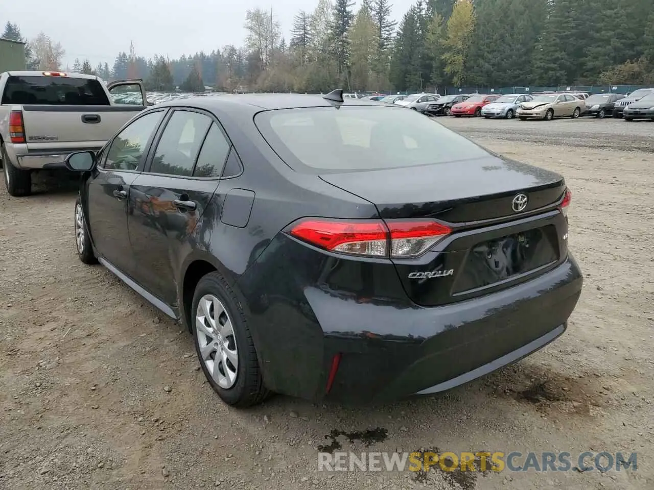 3 fotografías del automóvil dañado JTDEPMAE6NJ214043 TOYOTA COROLLA 2022
