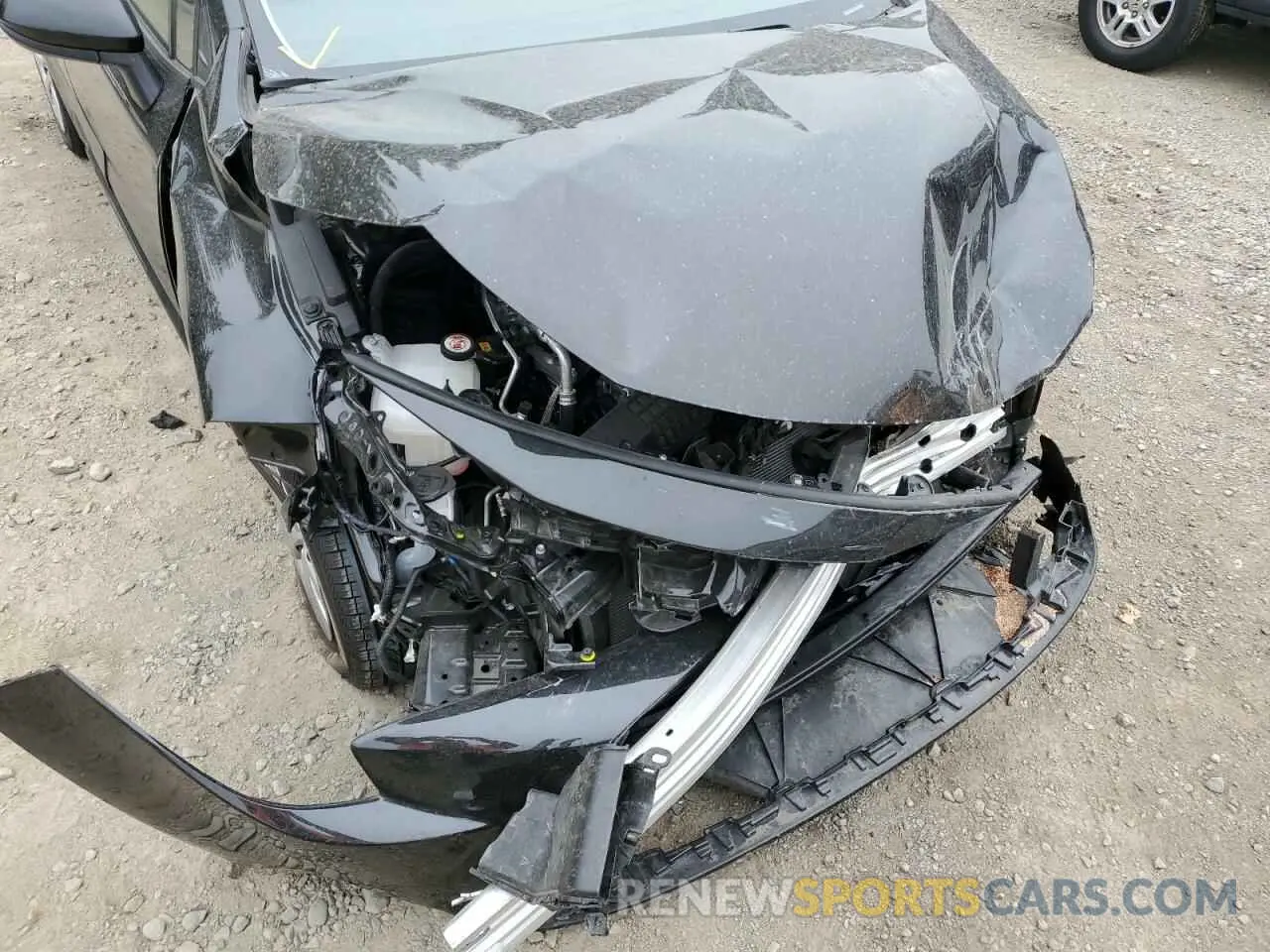 9 fotografías del automóvil dañado JTDEPMAE6NJ214043 TOYOTA COROLLA 2022