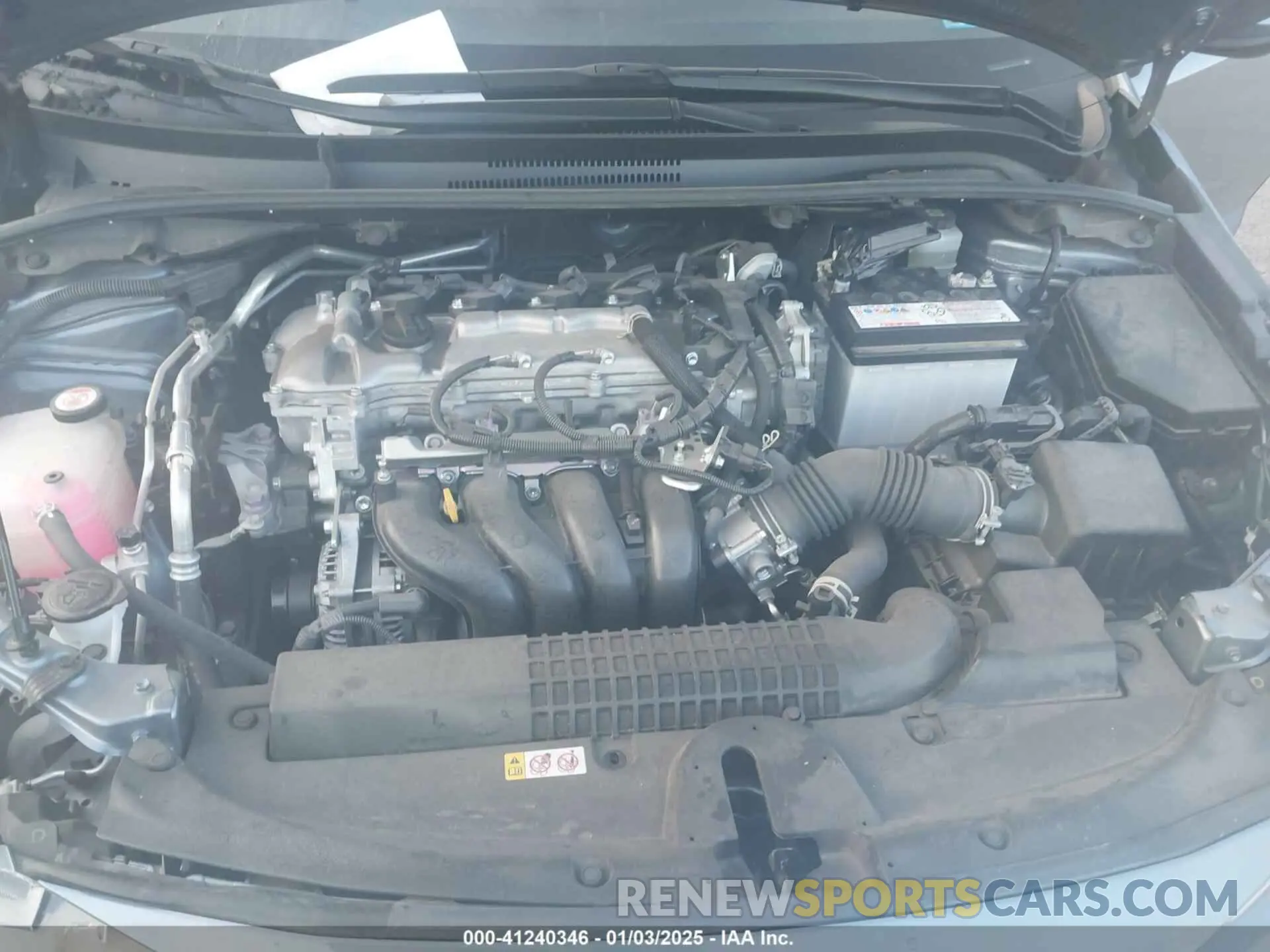 10 fotografías del automóvil dañado JTDEPMAE6NJ217511 TOYOTA COROLLA 2022