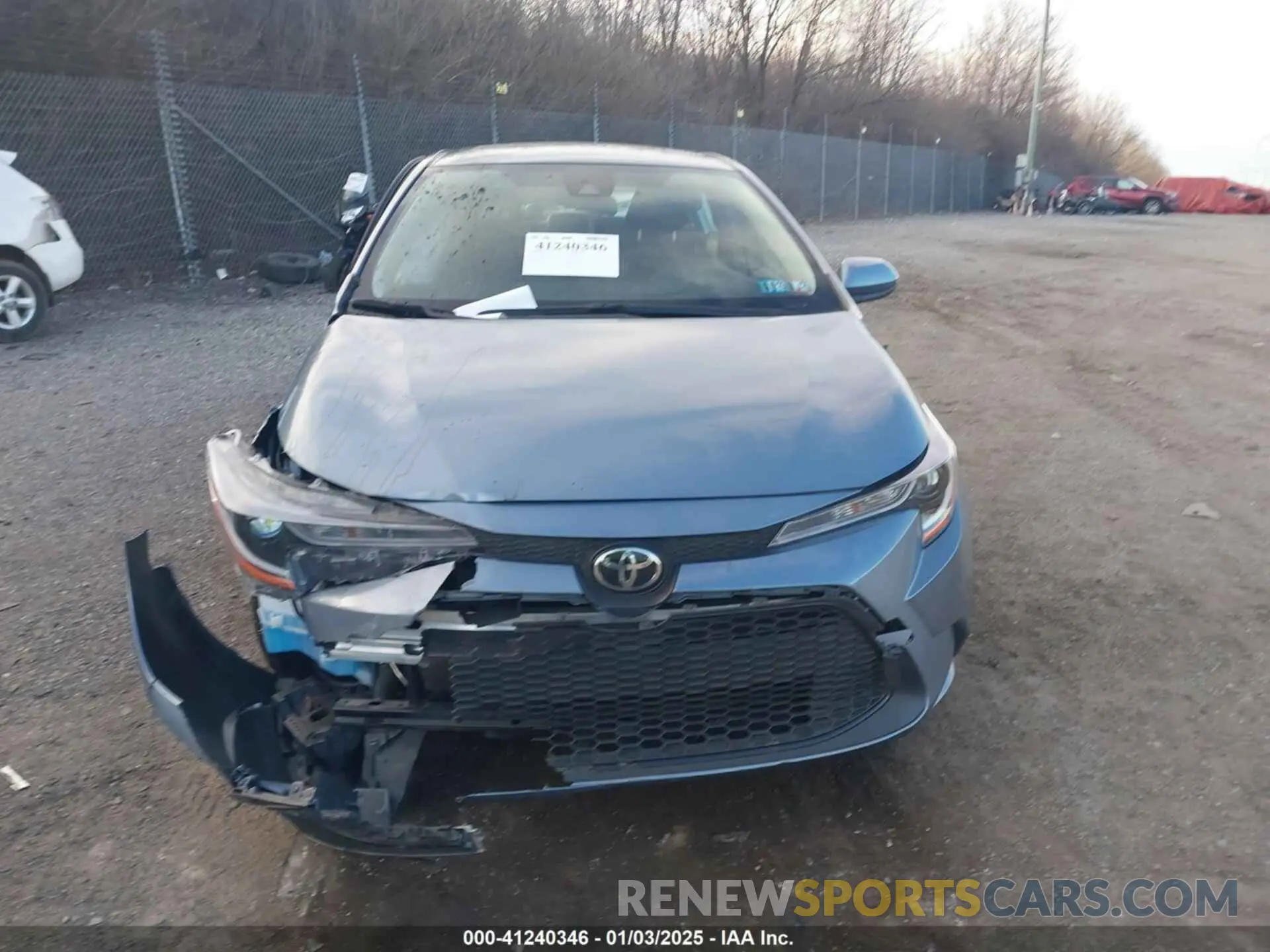 13 fotografías del automóvil dañado JTDEPMAE6NJ217511 TOYOTA COROLLA 2022