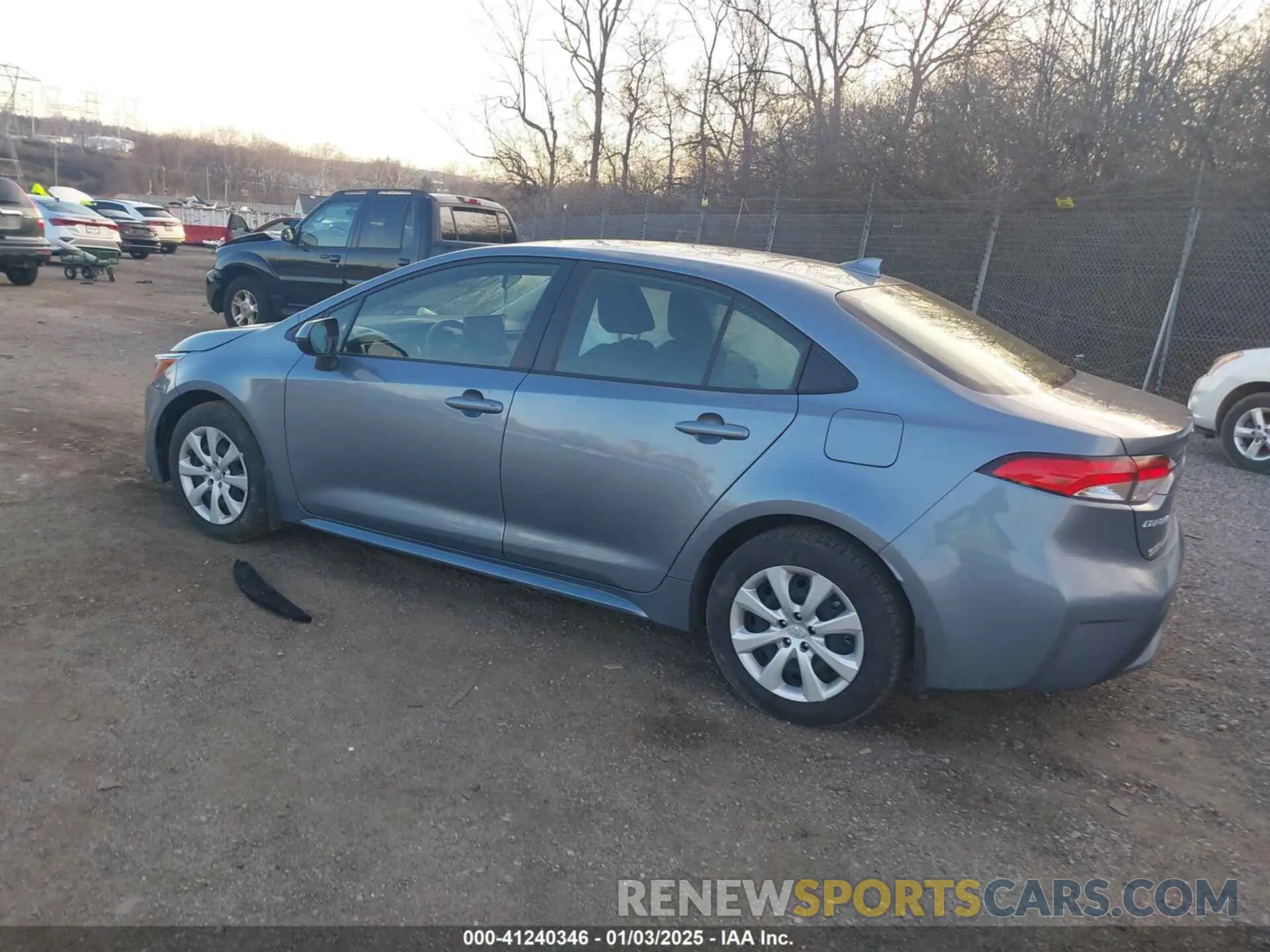 3 fotografías del automóvil dañado JTDEPMAE6NJ217511 TOYOTA COROLLA 2022