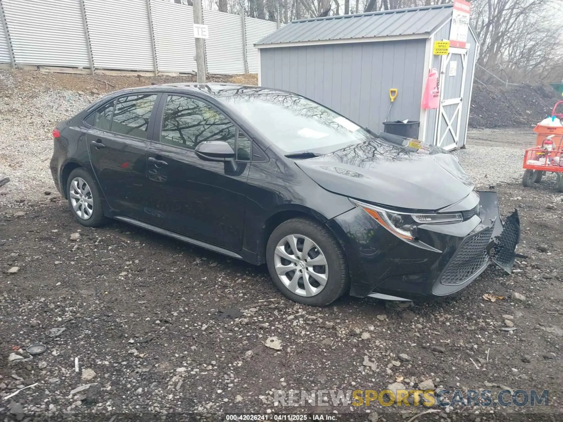 1 fotografías del automóvil dañado JTDEPMAE6NJ220196 TOYOTA COROLLA 2022
